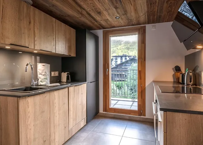 Appartement Duplex Centre Pour 6 Avec Balcon Et Garage - Fr-1-343-248 Chamonix